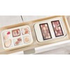 iDesign Recycled Plastic 2-Compartment Organizer, Palette Insert