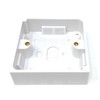 1pcs. 1 Gang Surface Mount Back Box Pattress Box (25mm