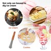 Ice Cream Spade,Stainless Steel Ice Cream Shovel with Wooden Handle…