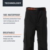 Grundéns Men’s Full Share Pant | Waterproof, Breathable, Black, Small