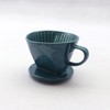 Dalsalt handmade ceramic hand dripper color dripper (14 colors), Peacock