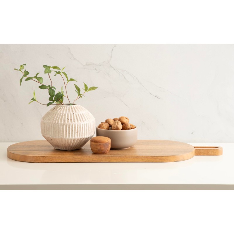 Kate and Laurel Staven Transitional Capsule Serving Board; 30 x