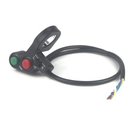 7/8 Inch 22 mm Handlebar Multifunctional Motorcycle Off-Road Horn Indicator On/Off Light Switch Universal for Motorcycle, Scooter, ATV