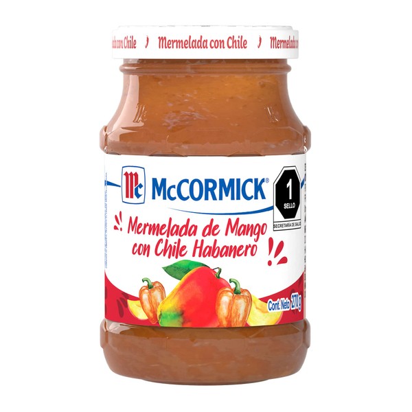 McCormick Mermelada de Mango con Chile Habanero 270 g