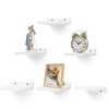 NIUBEST Small Floating Shelf, 5x6 Inch, Display Bars for Wall,