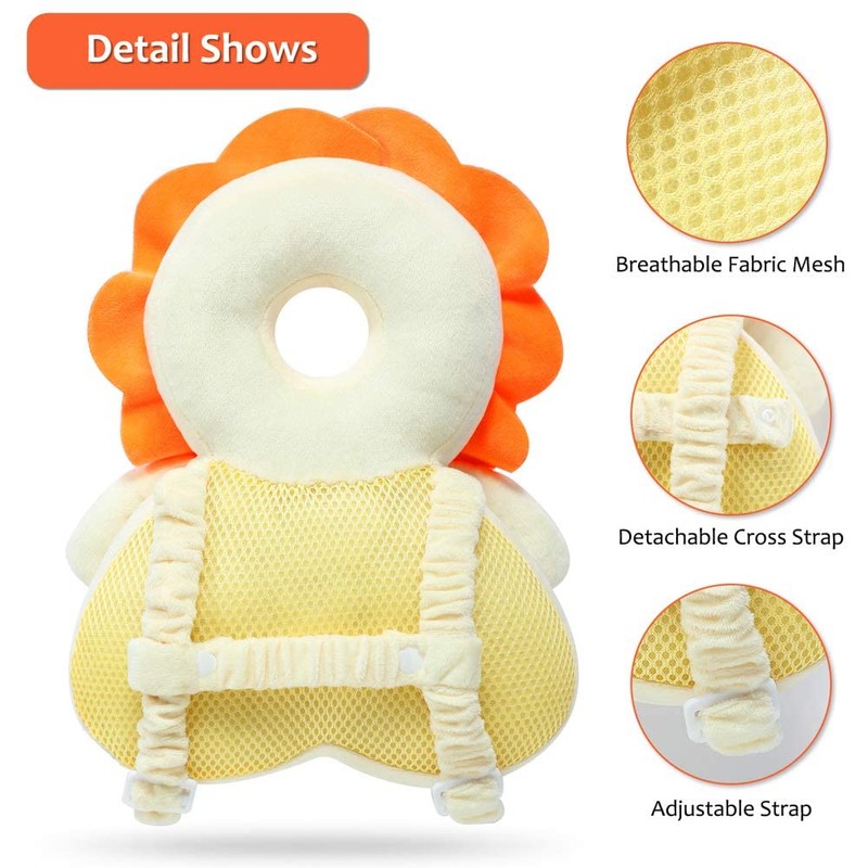 Baby Toddler Walker Head Backpack Adjustable Wear Backpack Baby Head