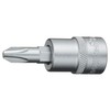 TONE Driver Bit Socket 3H-P3 Drive Angle 3/8" (+) No.