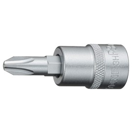 TONE Driver Bit Socket 3H-P3 Drive Angle 3/8" (+) No. 3