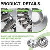 Professional Weed Brush for Brush Cutter, Replacement Weed Brush with