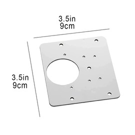 Hinge Repair Artifact, Repair Brackets Plates, Easy Installation with 12 Screws, for Wood, Furniture, Shelves, Cabin (2 Pieces)