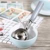 Ice Cream Spoon Stainless Steel,Cookie Scoop, Ice Cream Scooper with,