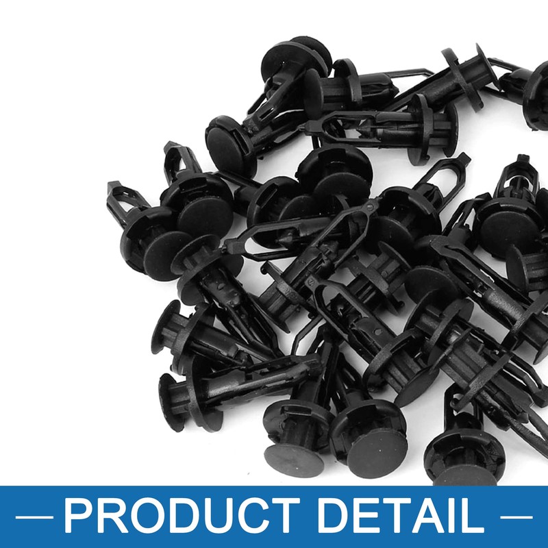 A ABSOPRO Pack of 30 Bumper Clips Rivet Holders for