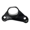 NICECNC Black Aluminum Motorcycle Exhaust Bracket Mount Hanger Muffler Bracket