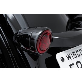 CIRO Fang® Rear LED Signal Light Inserts (Black) (Red Lens)