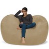 Chill Sack Bean Bag Chair: Huge 6' Memory Foam Furniture