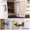2 of Clip-on Lazy Susan Hinges Full Overlay for Corner