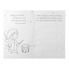 DaySpring Inspirational Christmas Let's Sing to The King 16 Page Fun Activity Book with Four Pages of Stickers (40955)