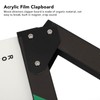 Acrylic Film Clapboard Professional Dry Erase Movie Props Clap Board