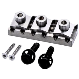 Titanium Alloy Guitar Locking Nut String Lock R3 43MM for Floyd Rose Tremolo Bridge Double Locking System Electric Guitar (R3 Nut (43.2MM))