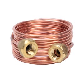 Soft Flexible Copper Capillary Tubing 2.8mm G1/4" Refrigeration Parts (2000mm)