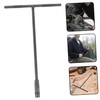 ORFOFE Universal T-handle Socket Wrench Ideal for Mechanics Diy Projects
