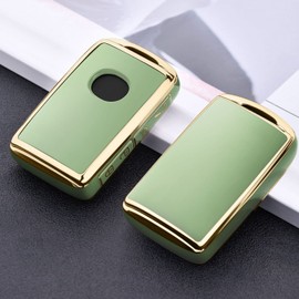 ELOHEI for Mazda Key Fob Cover Case, Soft TPU Key Fob Case Car Accessories for 2020 2021 2022 2023 Mazda CX5, CX30, CX9, 2019 2020 2021 Mazda 3, Mazda 3 Hatchback
