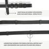 Pferdelinis Bridle Reins for Horses, Rubberised, Durable Reins in Black
