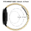 YABZOZ Metal Strap Compatible with Garmin Venu 2 / Venu