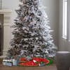 Christmas Tree Skirt 48 Inches Christmas Tree Decorations Red and