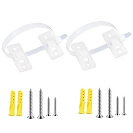 2 Sets Anti Tip Furniture Straps, Nylon Furniture Wall Anchors Kit, Safety Furniture Fixing Straps for Cabinet, Book Shelves, Pet Protection