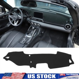 YNEI Fits 2016-2023 Mazda MX-5 Miata Dashboard Cover Anti slip Dash Cover Mat Cushion