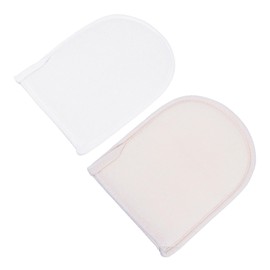 BIUDECO Piece Exfoliating Bath Loofah Mitts Double-sided Body Scrubber Gloves Massaging Feature for Easier Keratin Removal and Pore Cleaning