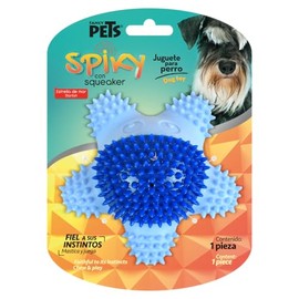 Fancy Pets Juguete Estrella de Mar Spiky para Perros Resistente para Morder con Textura Masajeadora y Squeaker