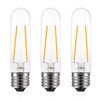 T10 Edison LED Tube Bulbs - Warm White, 2700K, Dimmable