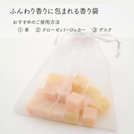 Sanriku Soap Workshop KURIYA Soap Potpourri Sweet Lavender (Silk, Wakame, Wine)