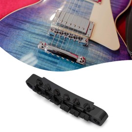 OTOTEC Black Electric Guitar Tune-o-Matic Tailpiece & Bridge Set With Studs Mounting Accessories Fit For Epiphone Les Paul Replacement Parts