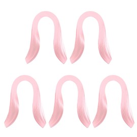 PATIKIL Quilling Strips Paper 600pcs 5mm 39cm Origami Paper Quilling Kits for Art DIY Hand Craft Christmas, Light Pink