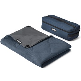 YETI Lowlands Blanket, Multi-Use Blanket with Travel Bag, Navy