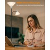 LEPOWER Floor Lamp, Standing Lamp Replaceable 3000K Energy-Saving, Lamp for