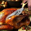 Plys Kitchen Scissors Stainless Steel Cooking Scissors for Kitchen: Heavy