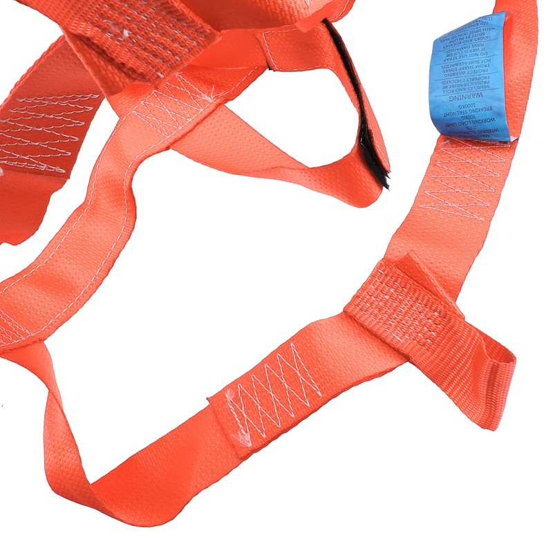 X AUTOHAUX 1 Pcs Rear Wheel Transport Tie Down Strap