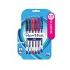Bolígrafos De Gel Paper Mate 6 Pzas Punta Fina 0,6