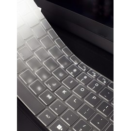 TPU Keyboard Cover Protective Skin Compatible for Dell Alienware x14 R1 Gaming Laptop 14" 2022, Alienware x14 R2 2023 - Clear (Clear)