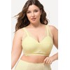 Ulla Popken Women's Plus Size Plus Size Bralette Soft Cups