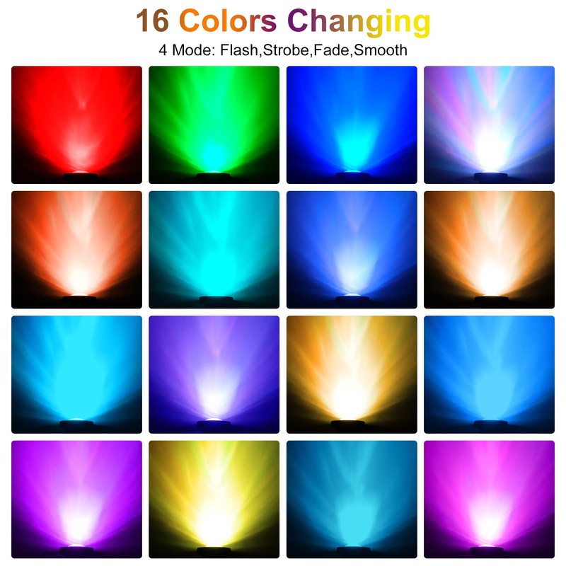 NATPOW Pond Lighting LED Underwater, Underwater Lighting RGB Underwater Pond