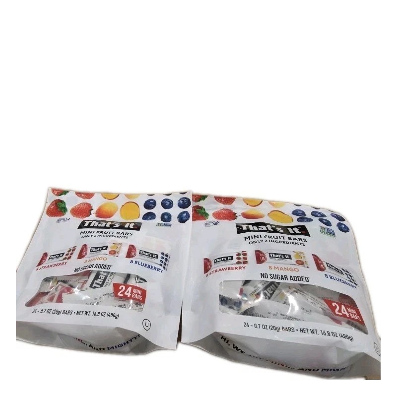 That’s it. Thats it Mini Fruit Bars Variety Pack 48