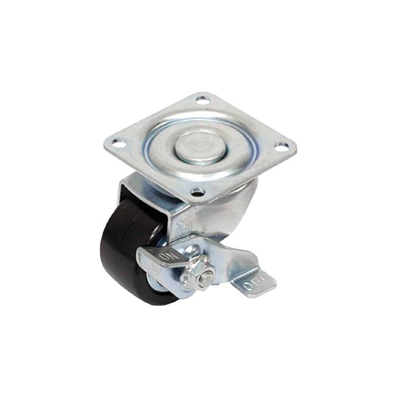 Uei Caster: H Series, HG-S Type, Free-Caster with Stopper, Reinforced