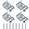Sumnacon Metal Window Shade Brackets-4PCS Roller Shade Hardware Inside and