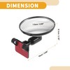 Partuto 1 Pc Small Universal Blind Spot Car Mirrors -