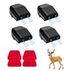 Sylvil 4 PCS Deer Whistles for Car, Auto Save a